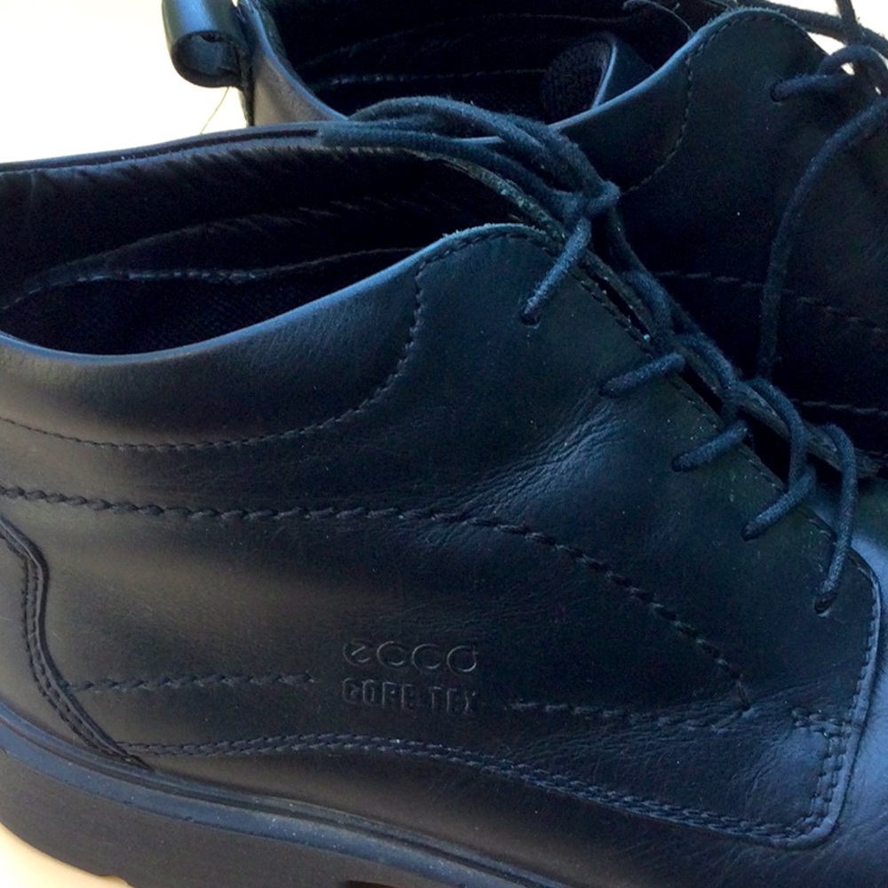 Ecco Black Goretex Boots size 44 Great Condition